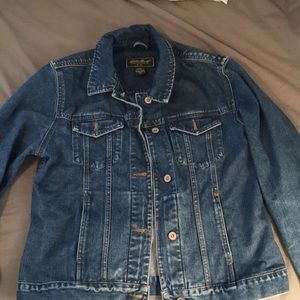 Women’s Tall Jean Jacket -Size Medium Eddie Bauer-